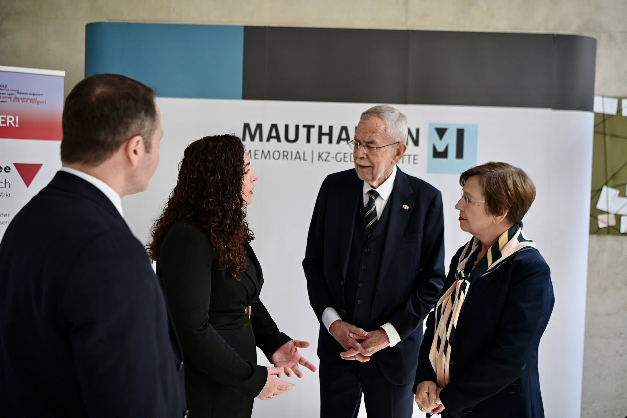 Presidentja Osmani takoi Presidentin e Austrisë, Alexander Van der Bellen-7