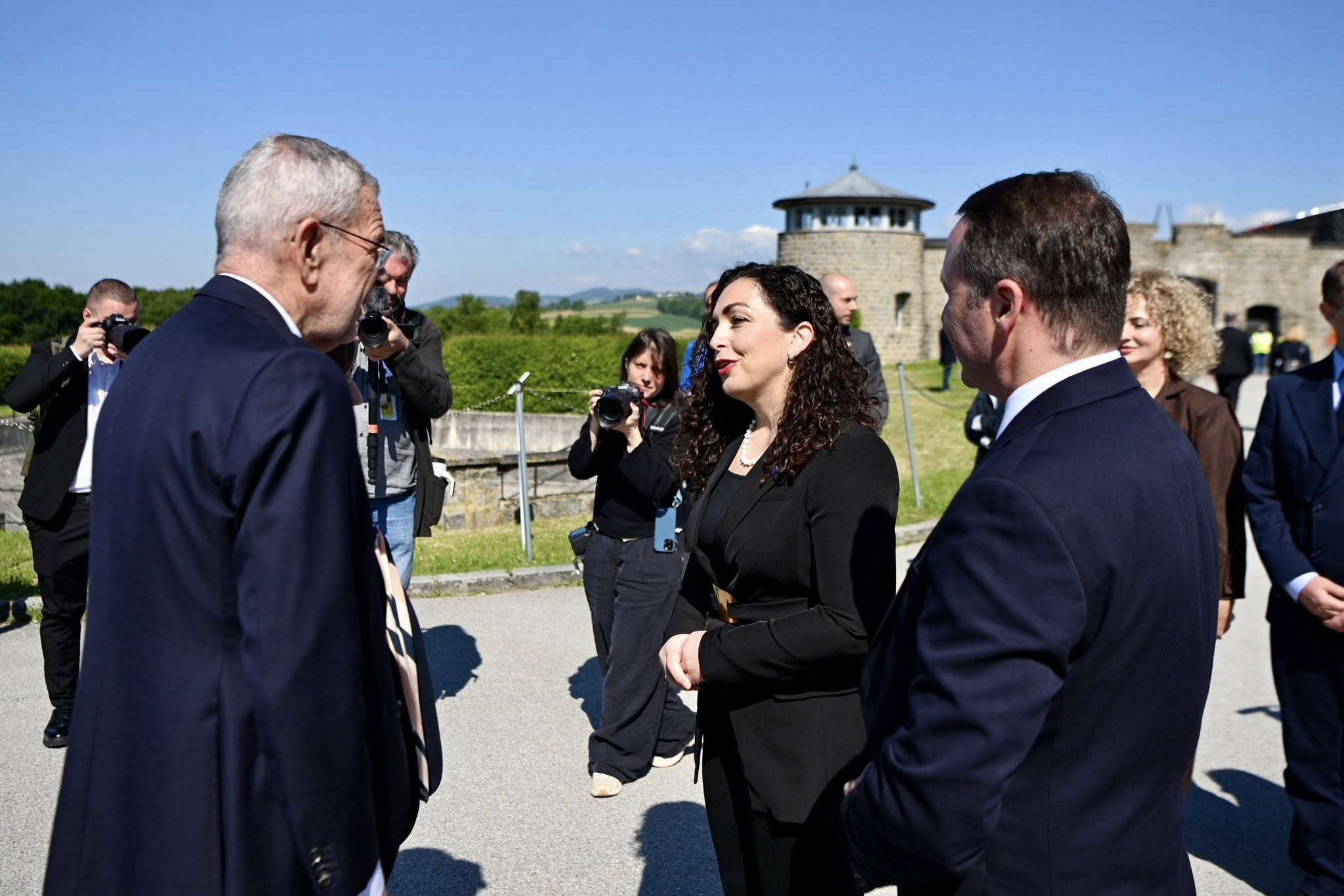 Presidentja Osmani takoi Presidentin e Austrisë, Alexander Van der Bellen-8