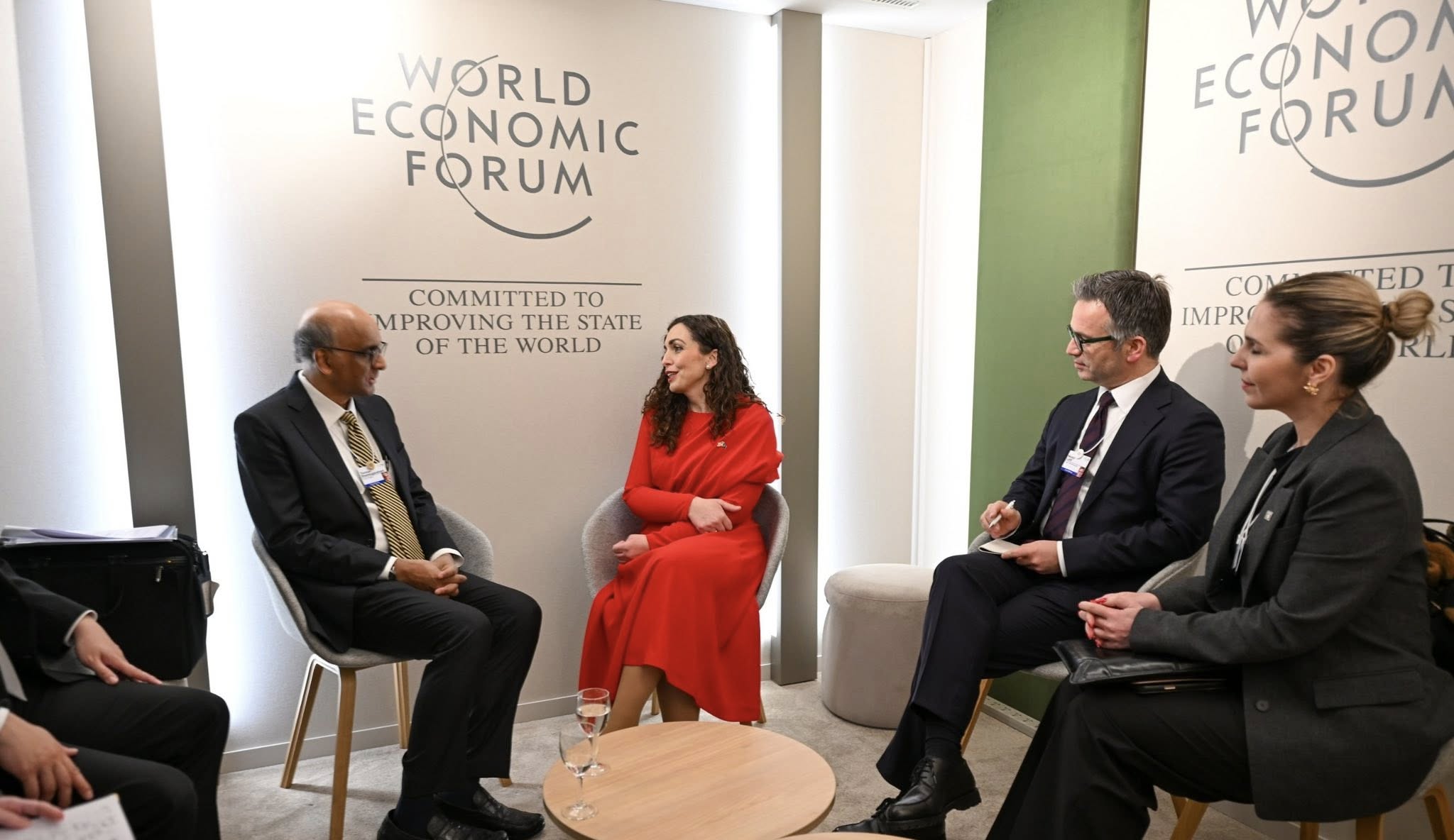 Presidentja Osmani takoi Presidentin e Singaporit, Tharman Shanmugaratnam-3