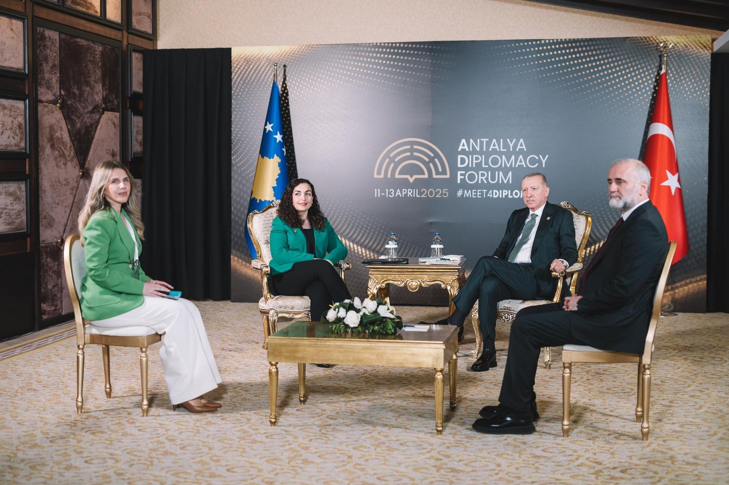 Presidentja Osmani takoi Presidentin e Turqisë, Erdoğan-3