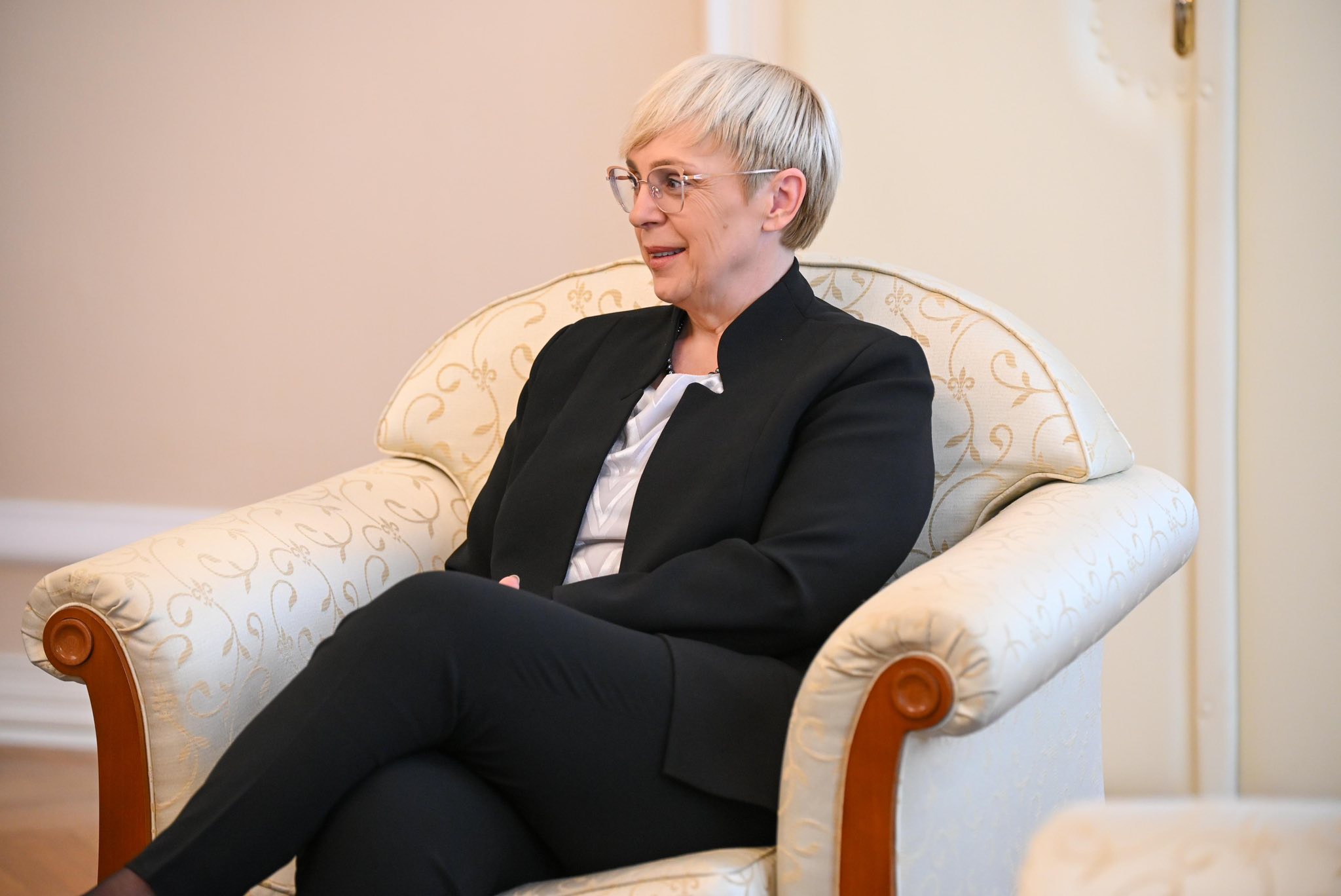 Presidentja Osmani u prit në takim zyrtar nga Presidentja e Sllovenisë, Nataša Pirc Musa-2