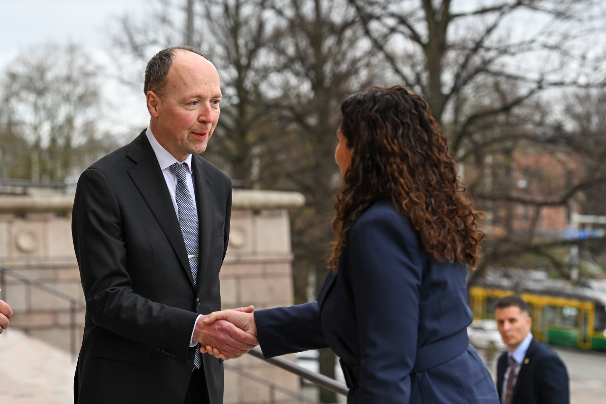 Takim me Kryetarin e Parlamentit të Finlandës -10