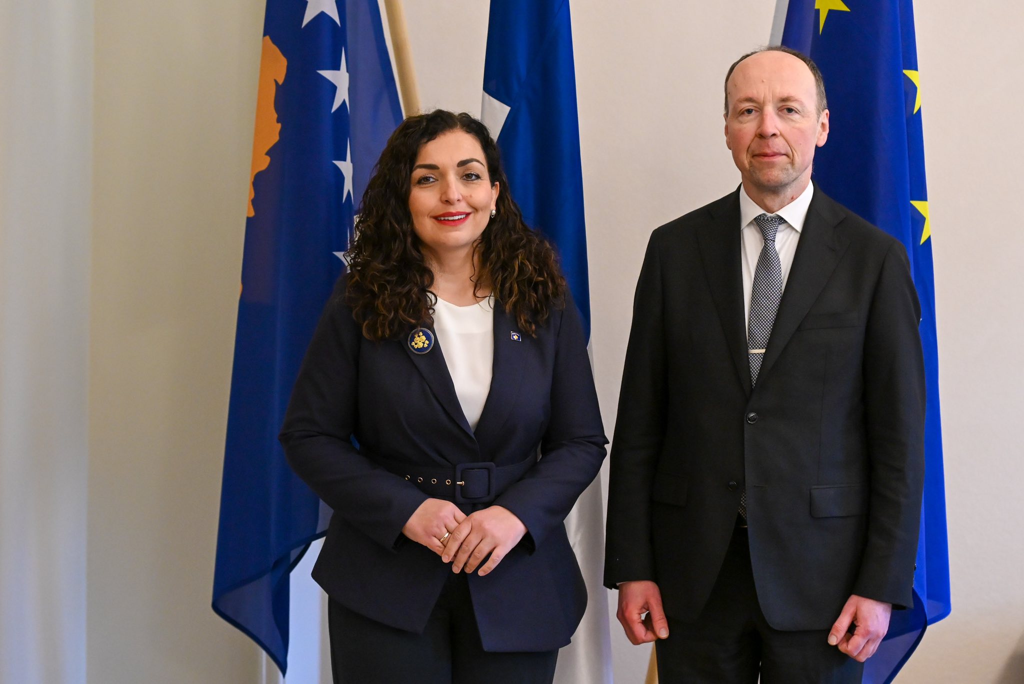 Takim me Kryetarin e Parlamentit të Finlandës -9